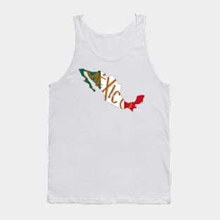 Mexico country typography Tank Top